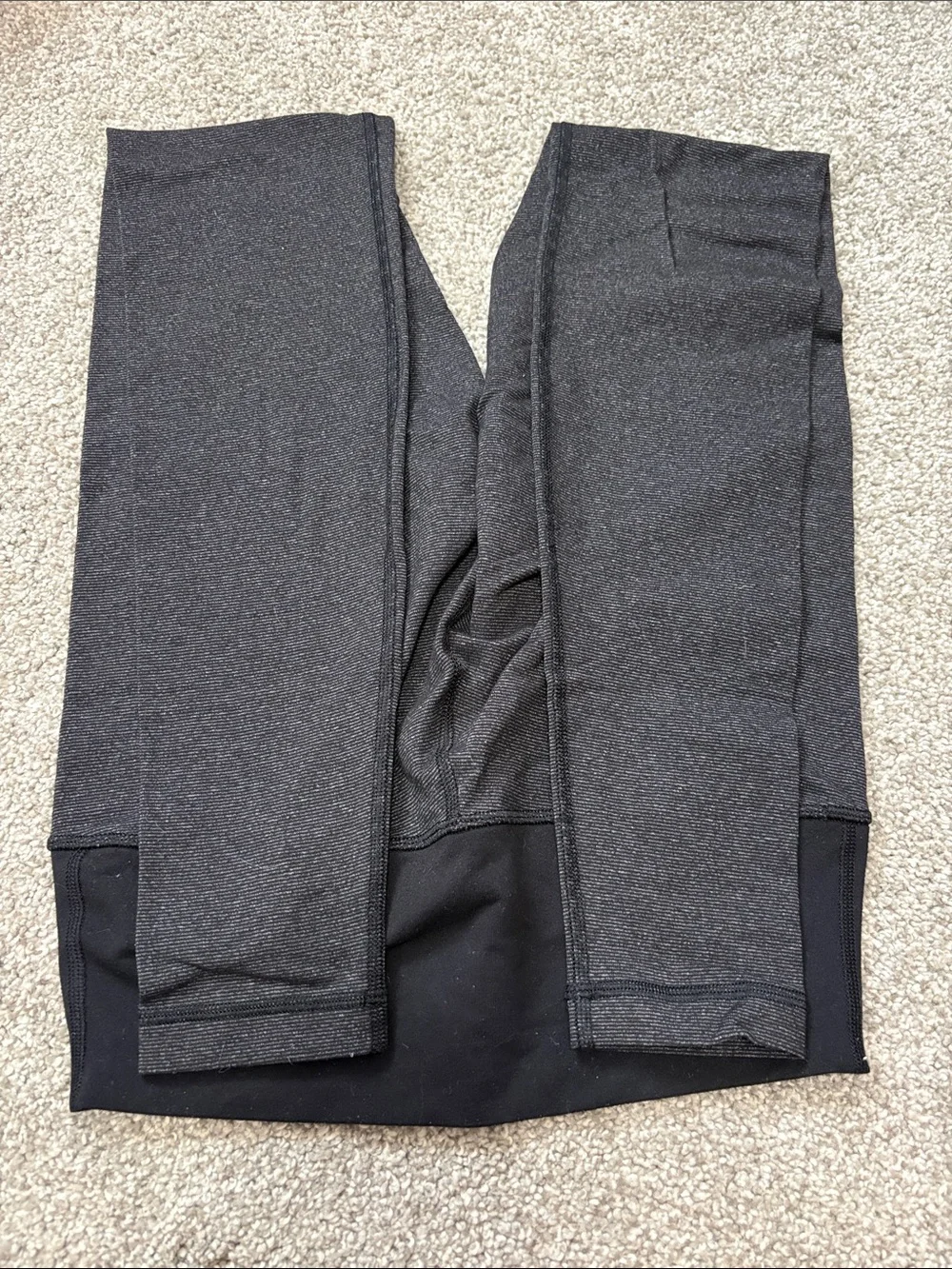 Lululemon Black/Gray Leggings